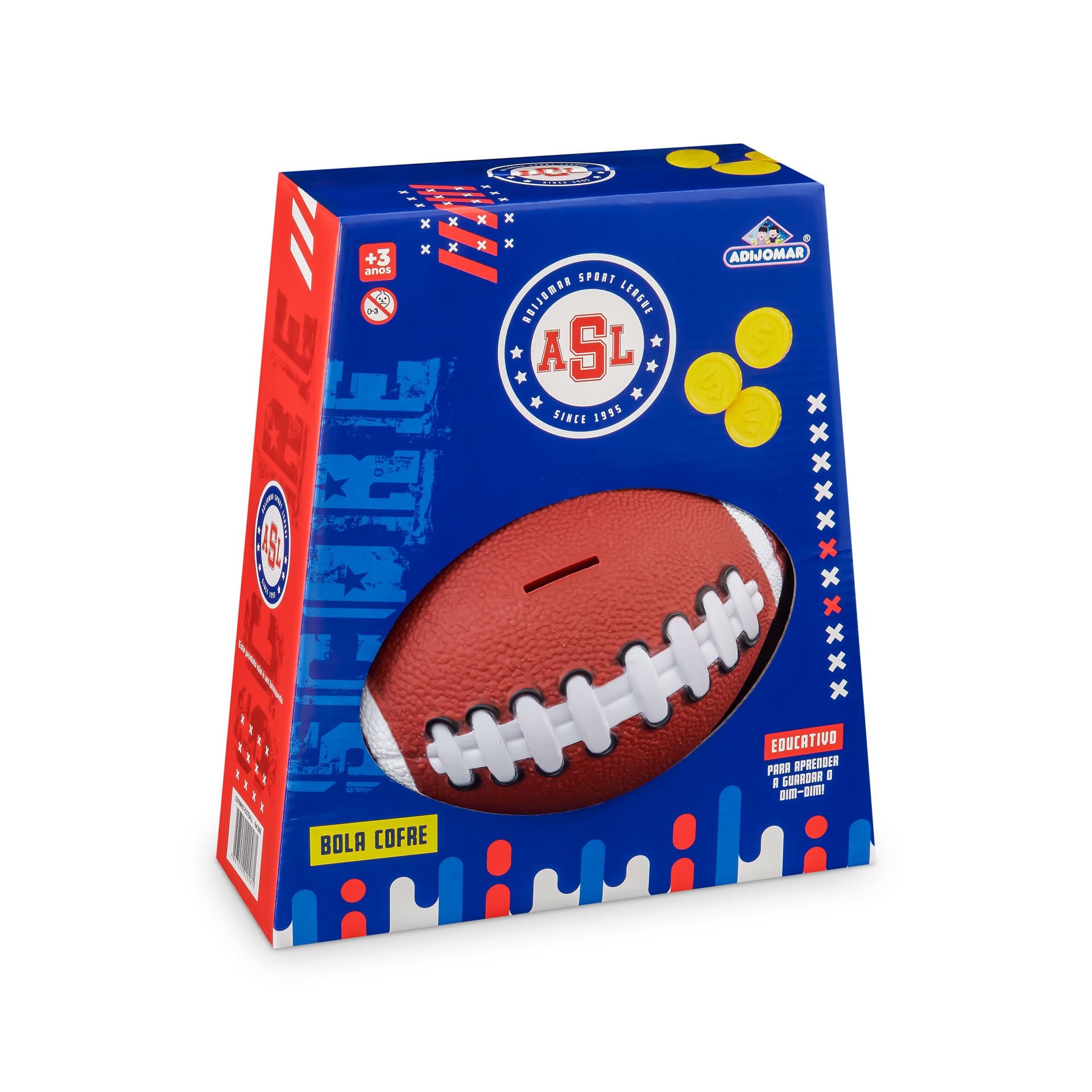 Cofrinho Football Americano 