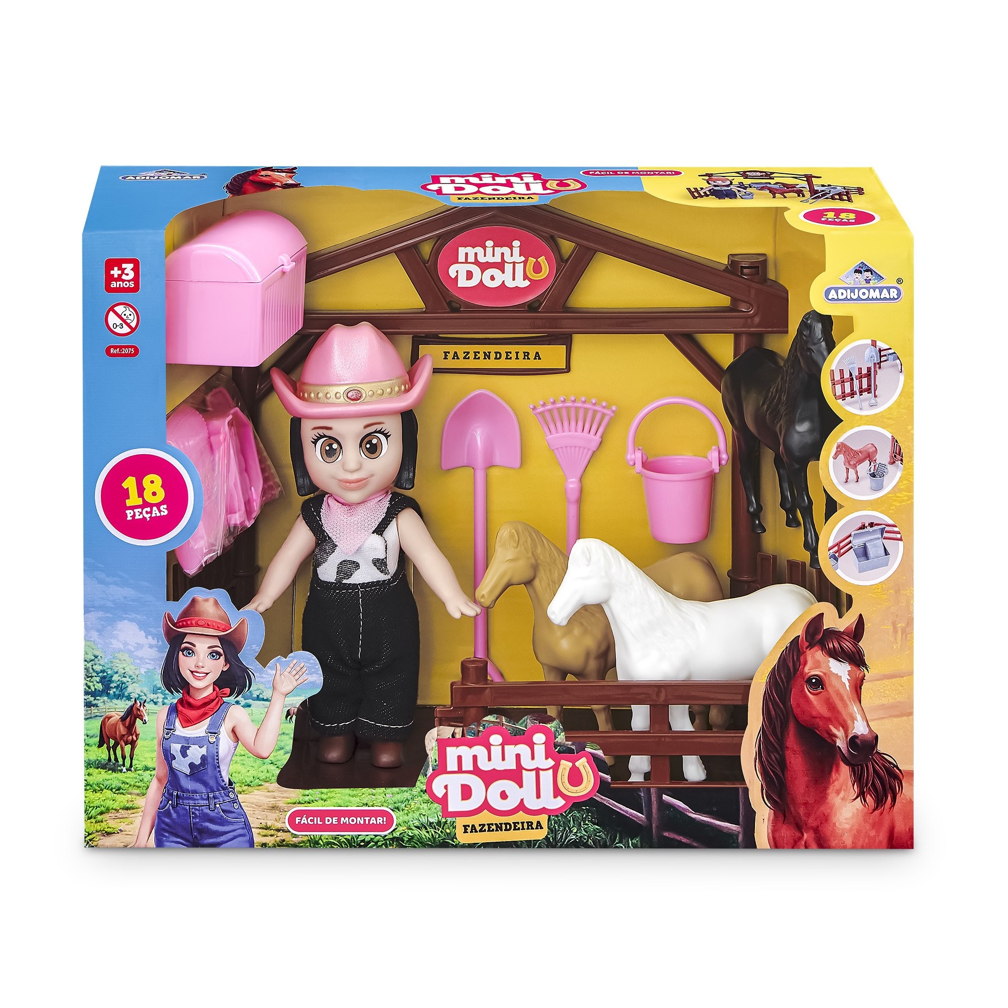 Mini Doll Fazendeira