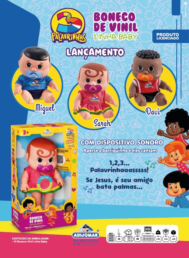 Miguel com Mecanismo - 3 Palavrinhas 