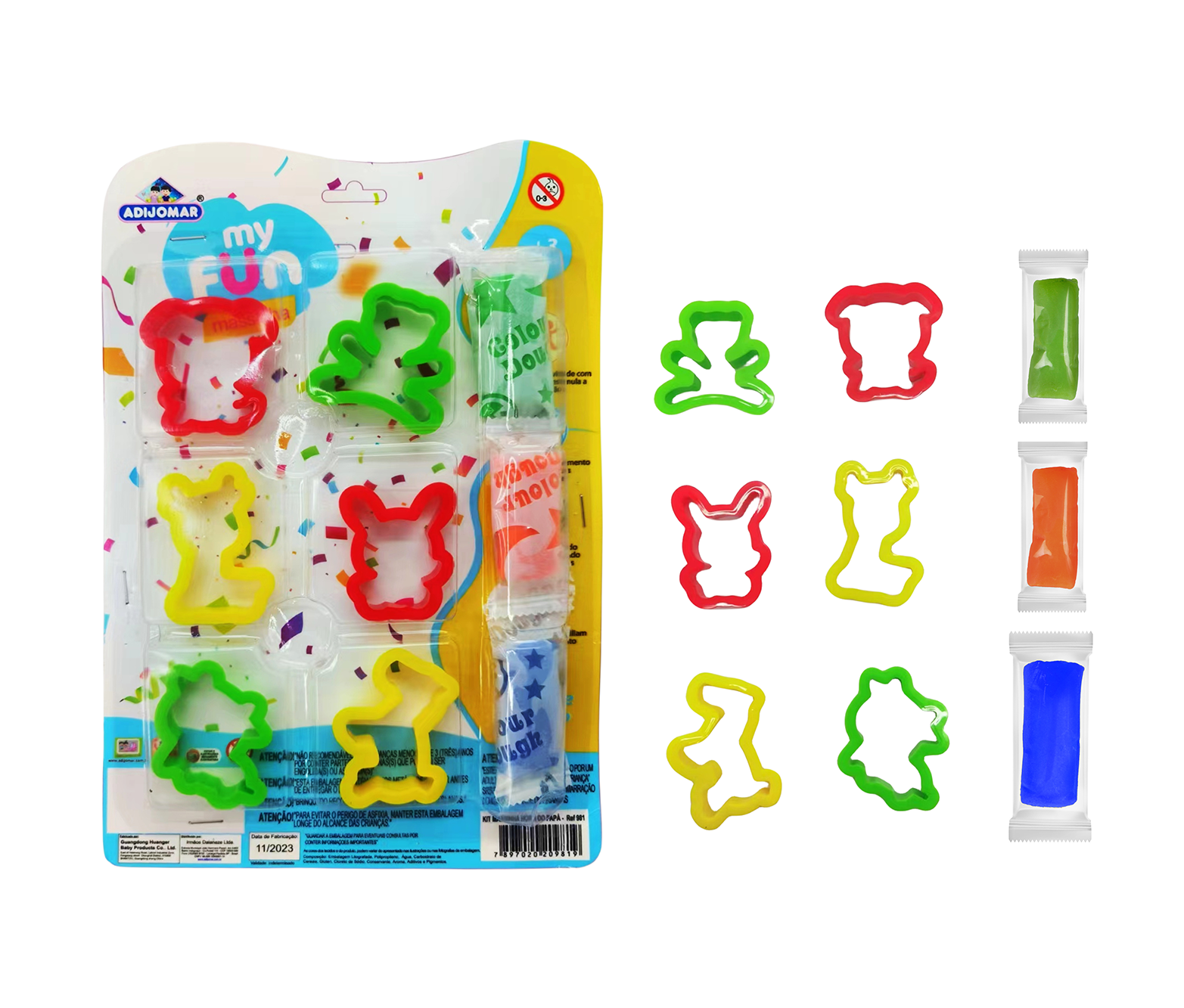 My Fun – Massinha Bichos