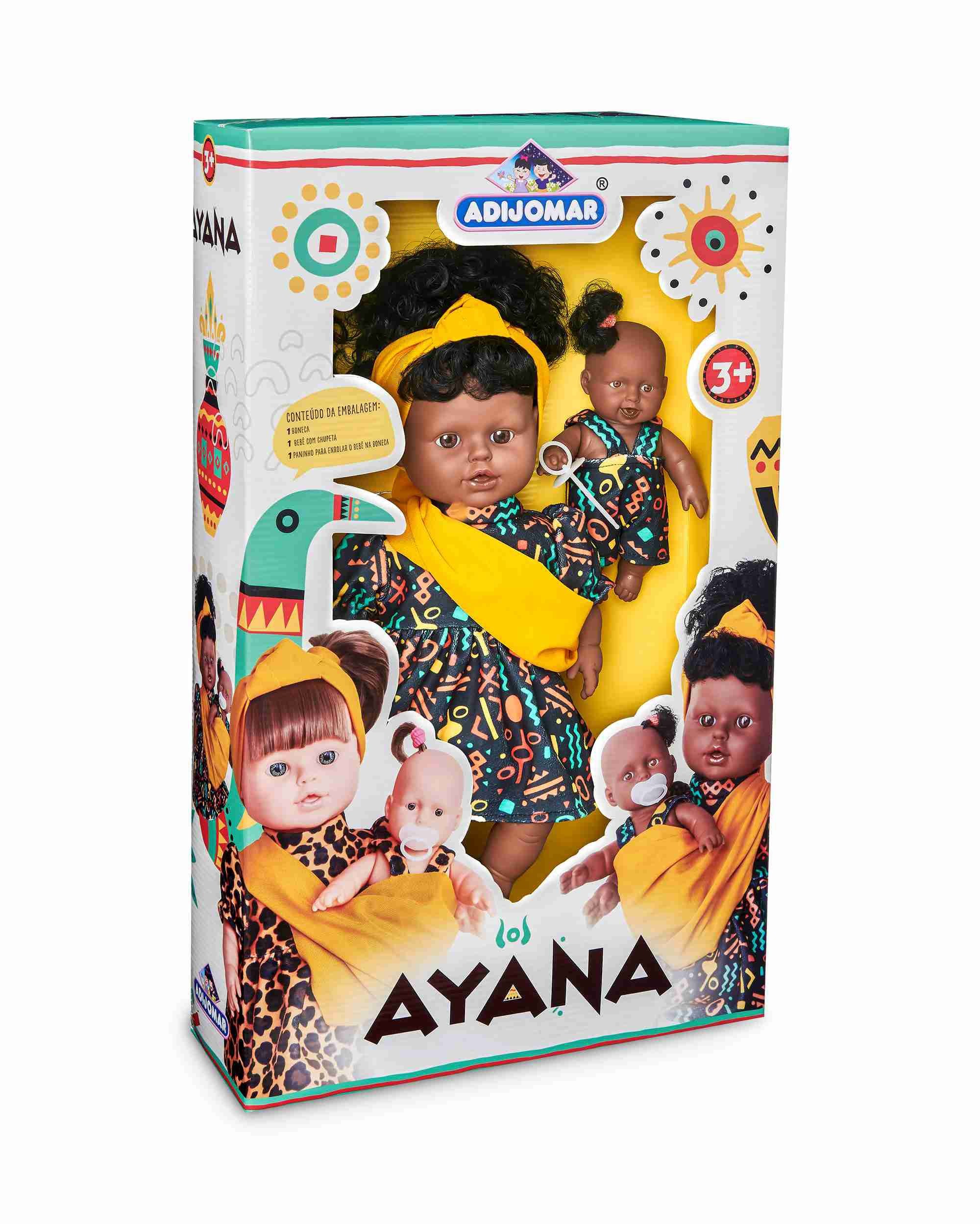 Boneca Ayana Negra 