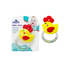 Chocalho Mordedor Baby’s Partner Galinha