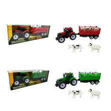 New Farm – Trator com Carreta e Animais