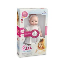 Boneca Lia Oração Branca 