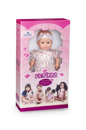 Florinha Bebê Branca