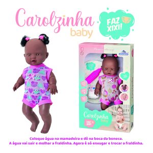 REF 0447 | Carolzinha Baby Negra